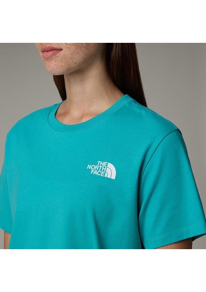 W Sımple Dome Cropped Relaxed Tee Kadın Tişört NF0A87U4E6F1 fiyatları