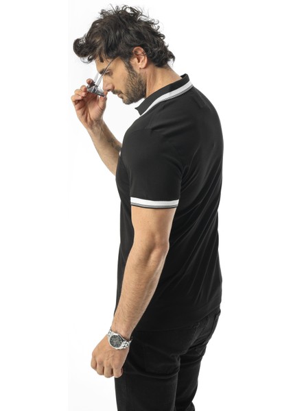 Büyük Beden Polo Yaka Cepli Yakası Çıtçıtlı T-SHIRT-6317 fiyatları