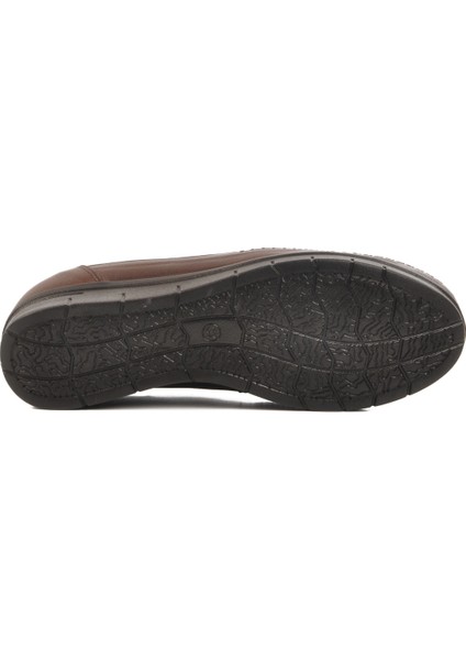 Kahve Deri Kadın Günlük Ayakkabı 42641 Z indirimleri