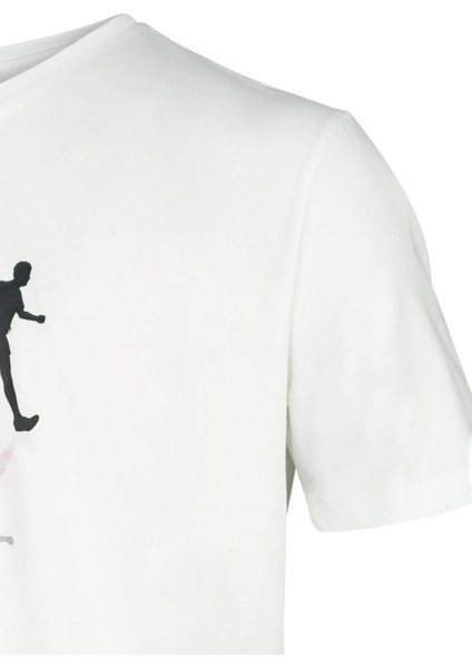 As Alex Baskılı Erkek Sıfır Yaka T-Shirt Beyaz modelleri