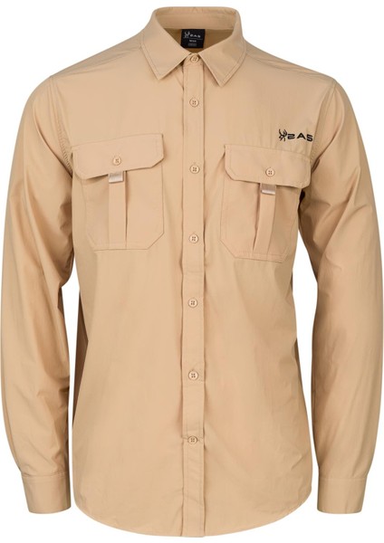 Gear Erkek Gömlek Açık Kahve