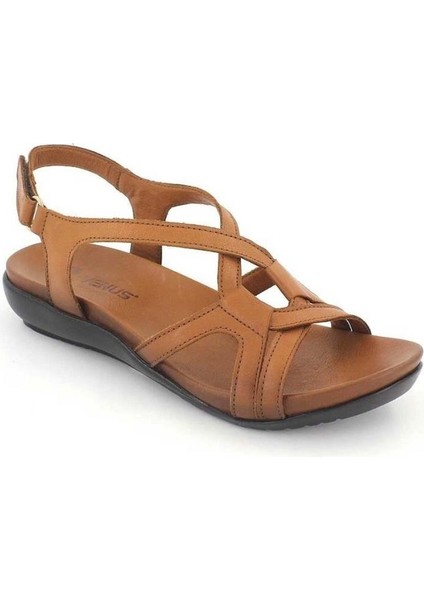 Venüs 206y Kadın Günlük Ultra Comfort Deri Sandalet