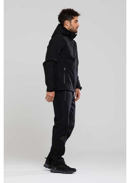 Salah Iı. Softshell Erkek Pantolon Siyah