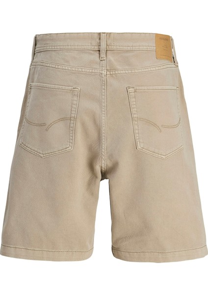 Jack Jones Erkek Bol Kesim Kot Şort 12273387