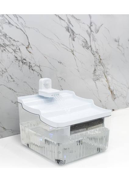 Hareket Sensörlü Sessiz Kedi Su Sebili, Sensörlü Kedi Su Pınarı, Kedi ve Köpek Su Sebili fiyatları