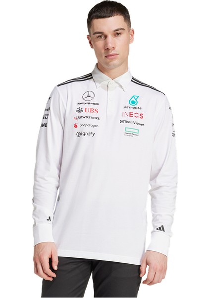 Performance JX0757 MERCEDES - AMG PETRONAS FORMULA ONE TEAM POLO LONG SLEEVE