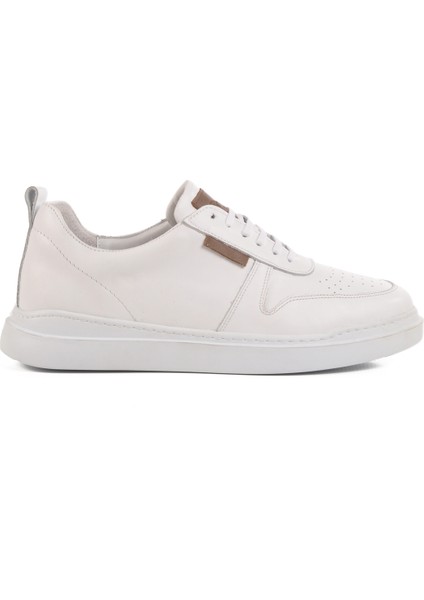 Beyaz Deri Erkek Sneaker Premium 412 M modelleri