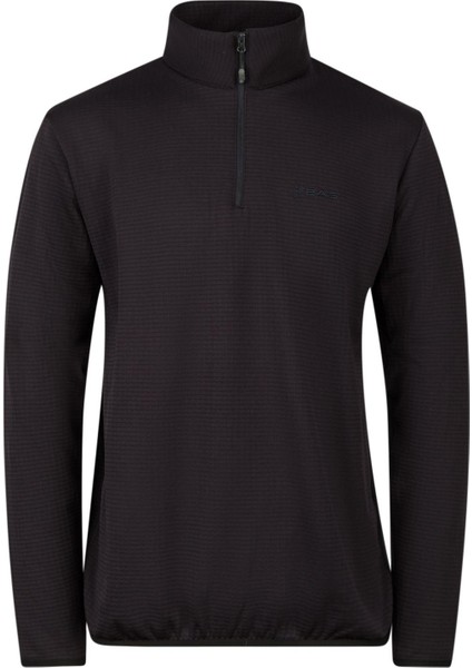 Scott Erkek Yarım Fermuarlı Polar Sweatshirt Antrasit