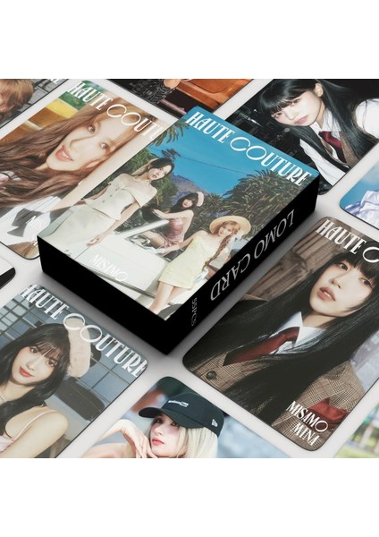 Twıce Mısamo '' Haute Couture '' Çift Yön Baskılı Lomo Card Seti