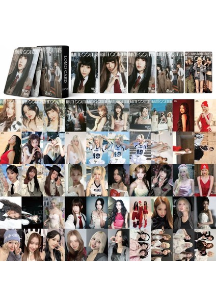 Twıce Mısamo '' Haute Couture '' Çift Yön Baskılı Lomo Card Seti