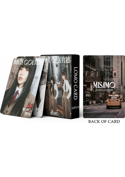 Twıce Mısamo '' Haute Couture '' Çift Yön Baskılı Lomo Card Seti