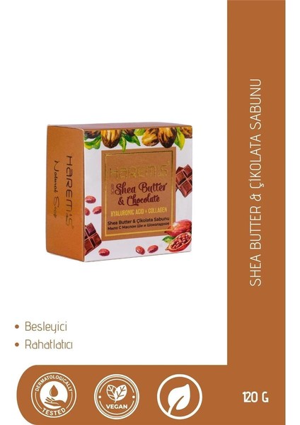 Shea Butter & Çikolata Sabun 120 gr