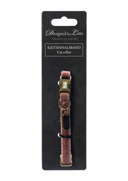 Dbl Kedi Boyun Tasması, Velur, Pembe, 20-30CM fırsatları