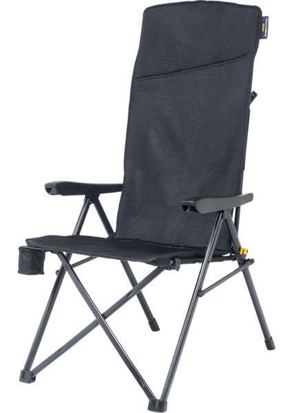 Justy Xl Comfort+ Black Edition 3 Pozisyonlu Konforlu Kamp Sandalyesi