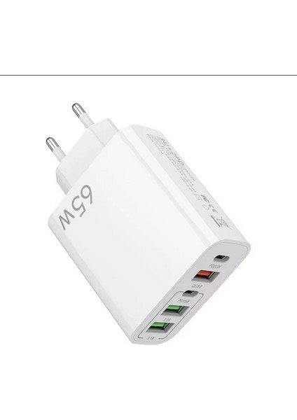 YK-SR104 65W Şarj Başlığı 3 USB + 2 Pd