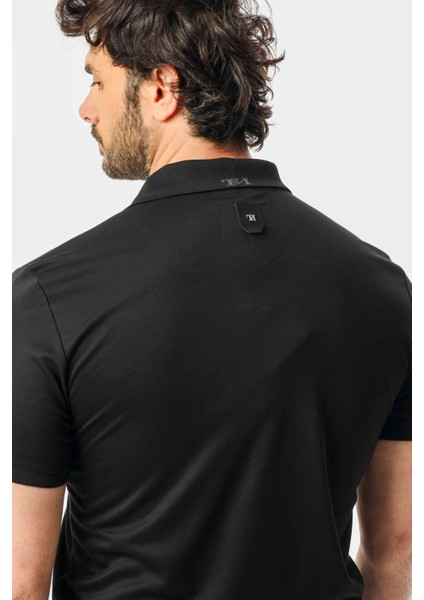 Polo Yaka Cepli Arkası Arma Detaylı Erkek T-SHIRT-6273 modelleri