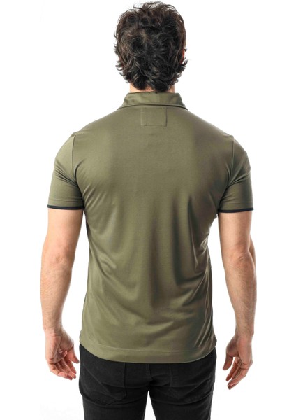 Büyük Beden Regular Fit Polo Yaka Düğmeli T-SHIRT-6321 fırsatları