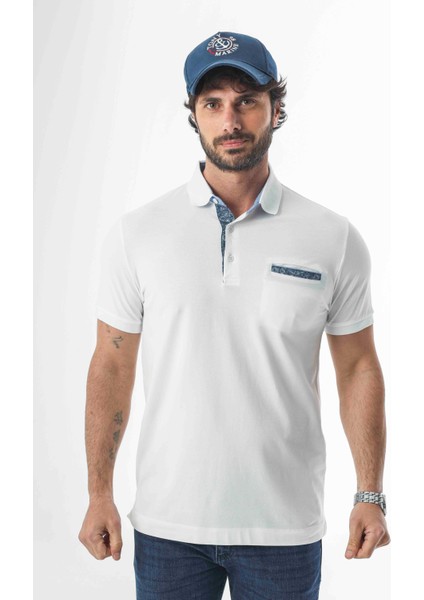 Regular Fit Cepli Polo Yaka T-SHIRT-PL-3616 fiyatları