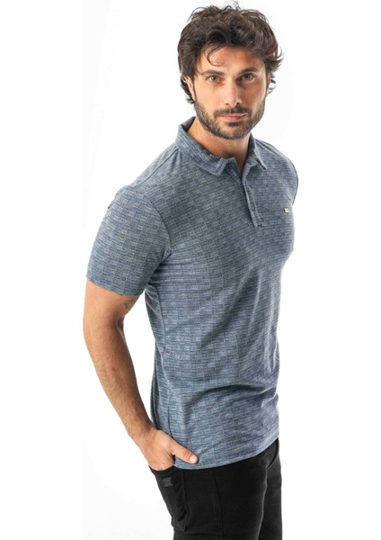 Polo Yaka Düğmeli Erkek Keten T-SHIRT-KT-1001 fiyatları