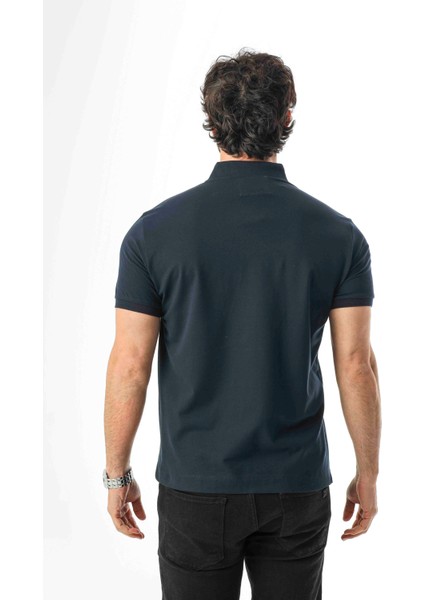 Büyük Beden Regular Fit Polo Yaka Cepli Baskılı T-SHIRT-PL-3458 indirimleri