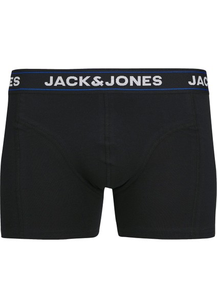 Jack Jones Erkek 3 Lü Siyah Renkli Kemer Pamuklu Boxer 12286183 fiyatları
