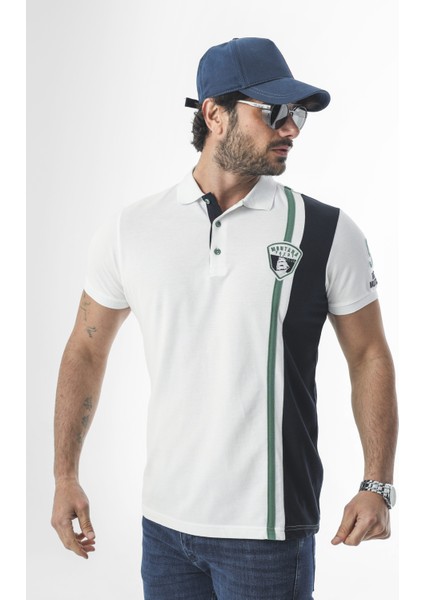 %100 Pamuk Polo Yaka Yacht Club Collection T-SHIRT-PL-2475 fiyatları