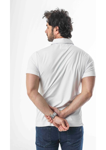 Büyük Beden Polo Yaka Düğmeli Cepli T-SHIRT-6318 modelleri