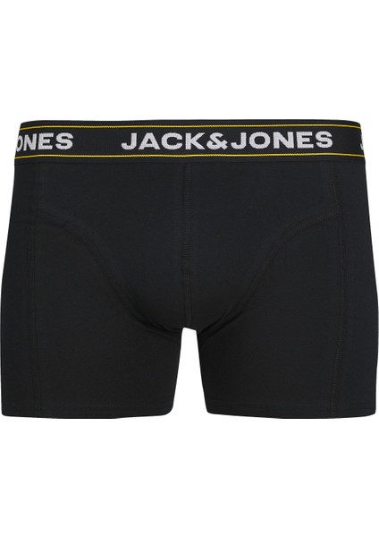 Jack Jones Erkek 3 Lü Siyah Renkli Kemer Pamuklu Boxer 12286183 indirimleri