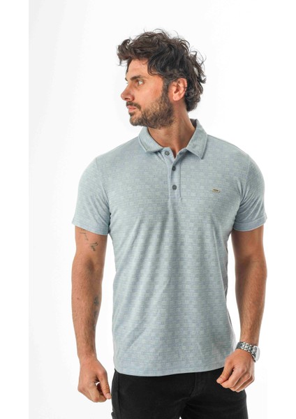 Polo Yaka Düğmeli Erkek Keten T-SHIRT-KT-1001 modelleri