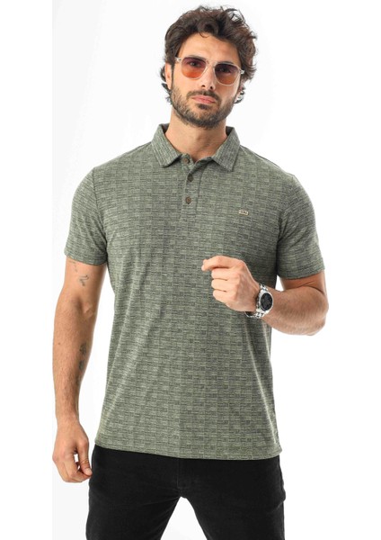 Polo Yaka Düğmeli Erkek Keten T-SHIRT-KT-1001 fiyatları