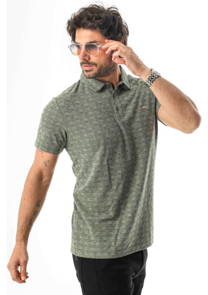 Polo Yaka Düğmeli Erkek Keten T-SHIRT-KT-1001 modelleri