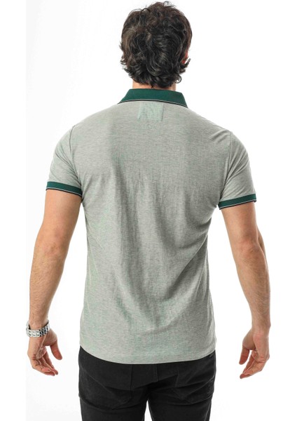 Polo Yaka Düğmeli Cepli Viskon Kumaş Erkek T-SHIRT-AR-1009 fırsatları