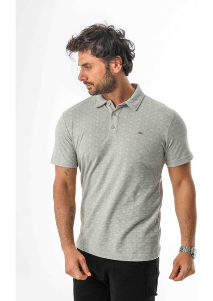 Polo Yaka Düğmeli Erkek Keten T-SHIRT-KT-1001 fiyatları