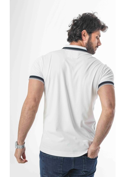 Büyük Beden Polo Yaka Cepli Yakası Çıtçıtlı T-SHIRT-6317 fırsatları