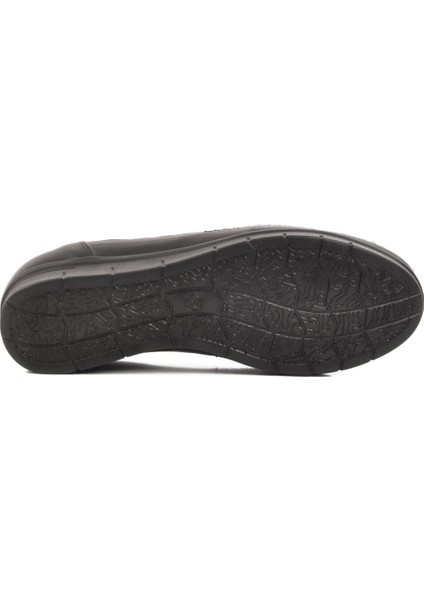 42637 Z Siyah Hakiki Deri Kadın Günlük Ayakkabı indirimleri