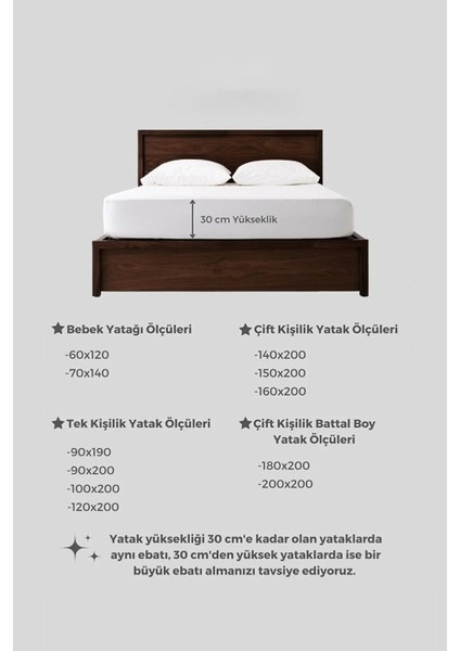 Beyaz Micro Fitted Sıvı Geçirmez Yatak Koruyucu Alez 90 x 190 cm