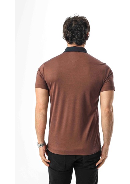 Polo Yaka Düğmeli Cepli Erkek T-SHIRT-6274 modelleri