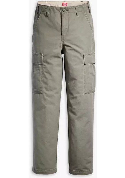 Erkek Straight Fit Haki Kargo Pantolon - A7364-0002 fırsatları