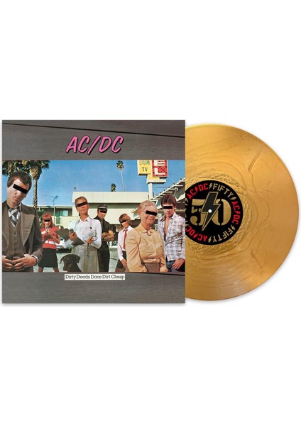 Dirty Deeds Done Dirt Cheap (50TH Anniversary - Gold Nugget Vinyl) - Plak