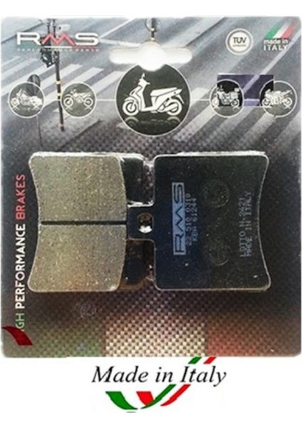 Sym Drg 160 Tcs Abs Arka Fren Balata Rms (Made In Italy)