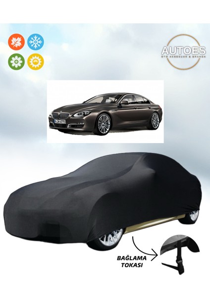 Bmw 640D Xdrive Araba Brandası, Oto Branda Alt Bağlantı Tokalı Siyah