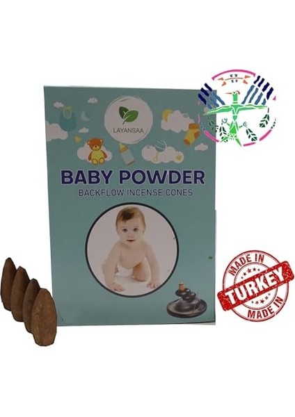 Powder - Bebek Pudrası- Meditasyon/perfumed Meditation Özel Aromalı Special Collection Geri Akış Normal Boy Backflow Hd Meditation Özel Aromalı Cones Konik Tütsü Paket 10 Adet fiyatları