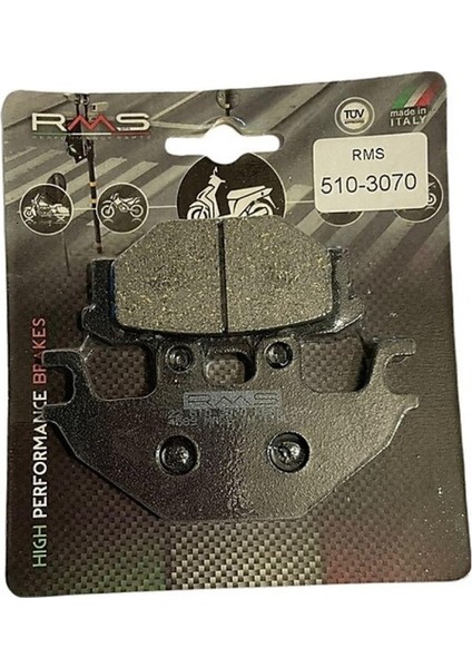 Yamaha Yzf 125 R Arka Fren Balata Rms (Made In Italy)