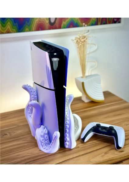Ps5 Slim Playstation 5 Slim CD Disk Versiyon Uyumlu Ahtapot Dikey Tentacle Vertical Stand fiyatları