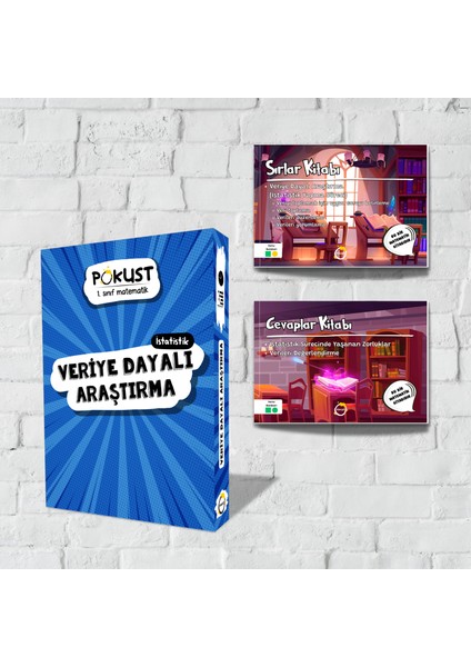 - 1. Sınıf Matematik - Veriye Dayalı Araştırma - 2 Kitap
