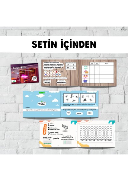 - 1. Sınıf Matematik - Veriye Dayalı Araştırma - 2 Kitap modelleri