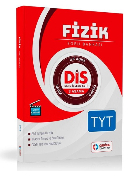 Ordinat Yayınları Tyt Fizik (Dis Serisi) Soru Bankası