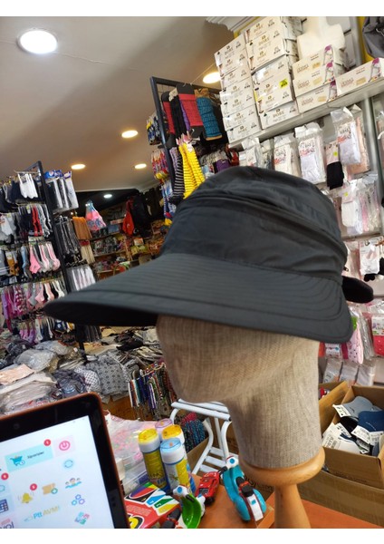 Salarticaret Kadın Vizör Şapka Ayarlanabilir Siyah fiyatları