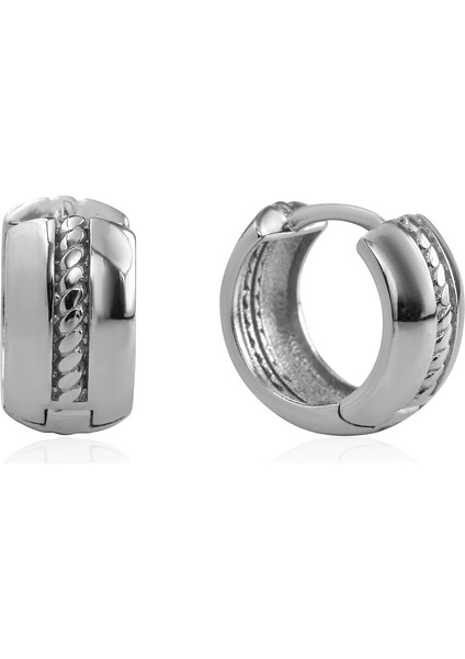 Kadın 925 Ayar Oval Zincir Küpe fırsatları