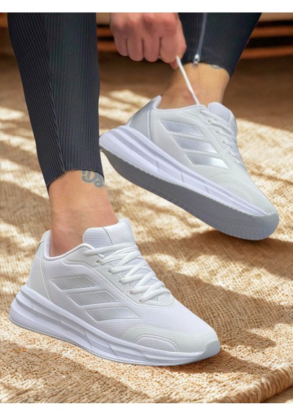 Duramo Konfor Odaklı Ortopedik Taban, Nefes Alabilen Mikrofiber Şık Yürüyüş Ayakkabısı Sneaker